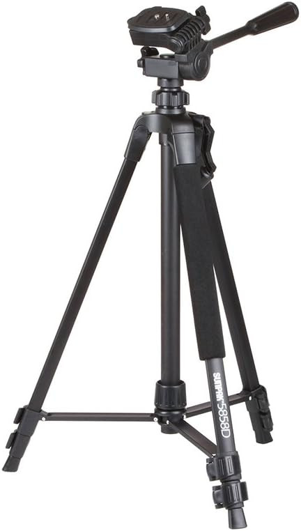 Sunpak Platinum Plus by Sunpak 5858D Photo/Video Tripod (Black) | Amazon (US)