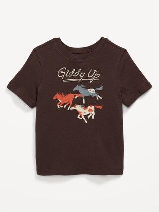 Unisex Short-Sleeve Graphic T-Shirt for Toddler | Old Navy (US)