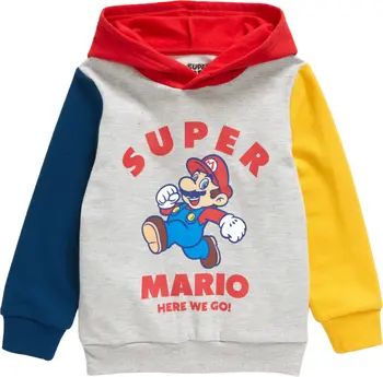 Kids' Super Mario Hoodie | Nordstrom