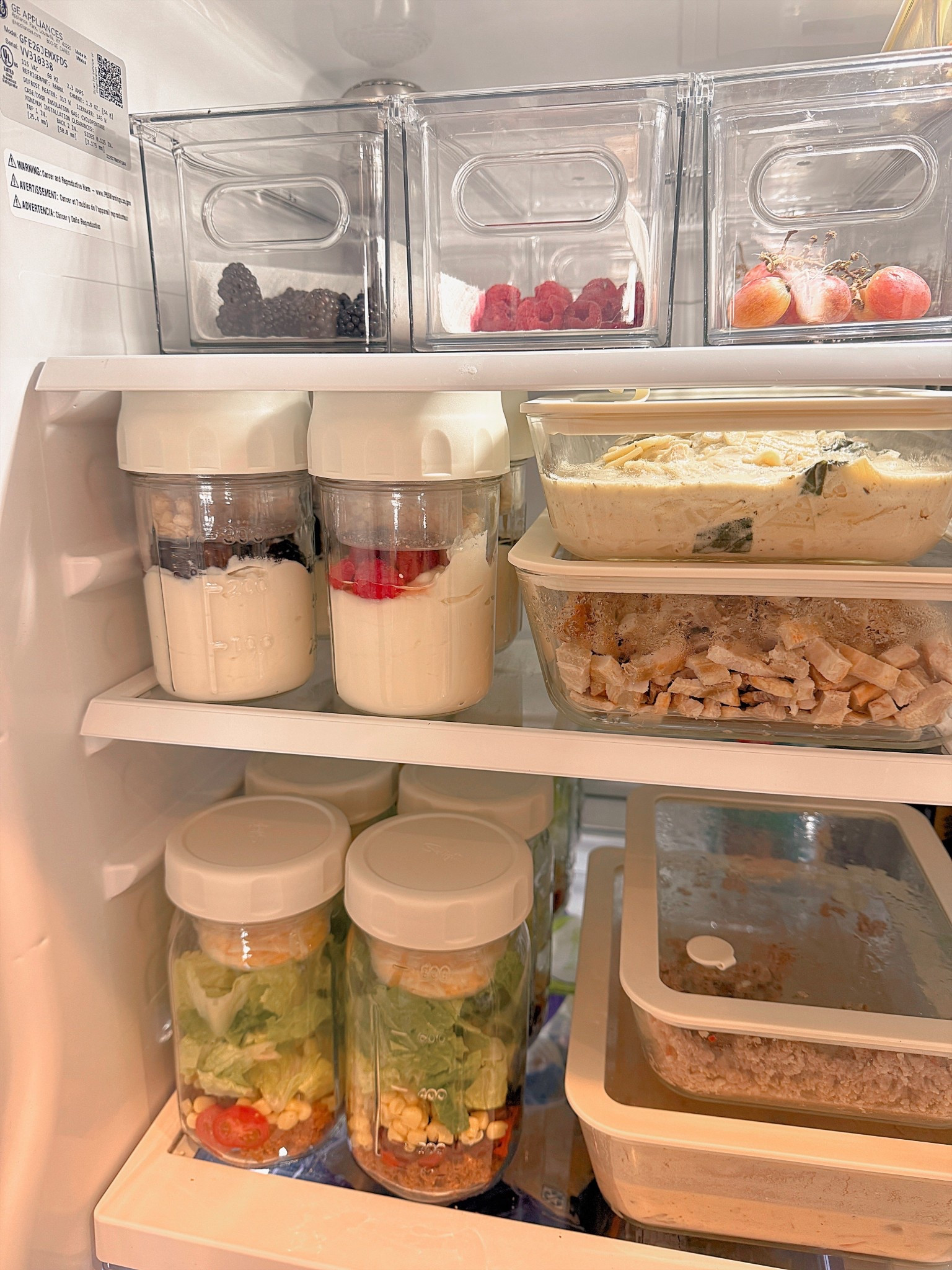 Fridge organization that makes meal prep so much easier. I love using clear bins and prep jars to keep snacks, yogurt, salads, and leftovers easy to grab during busy weeks.

fridge organization, refrigerator organization ideas, meal prep containers, mason jar salads, yogurt parfait prep, fridge storage bins, kitchen organization, healthy meal prep, organized fridge

#LTKSeasonal #LTKHome