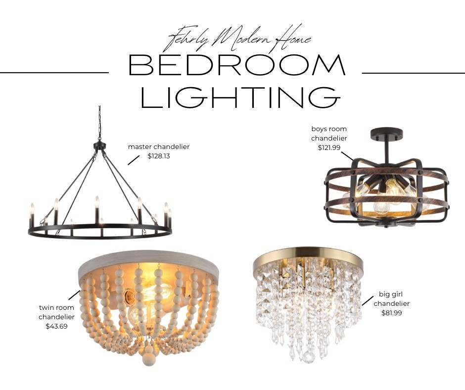 Dyck custom home build bedroom lighting 