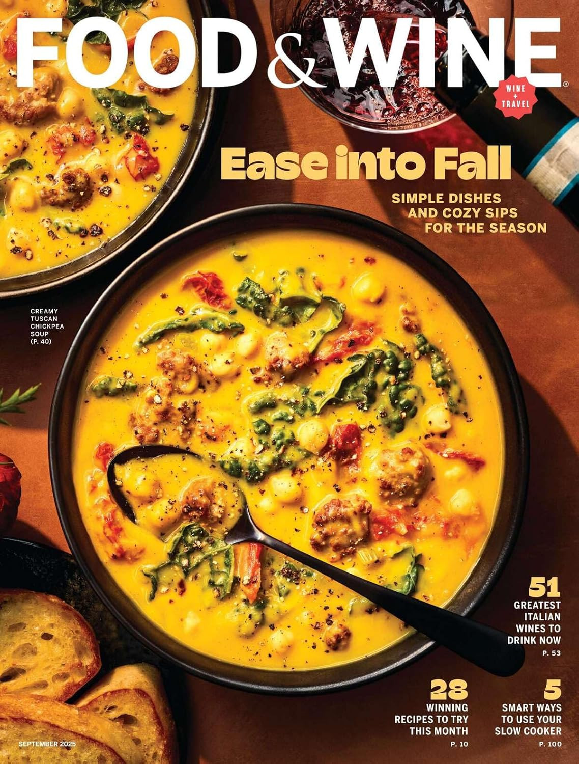 Food & Wine Magazine Subscription      Print Magazine – September 16, 2025 | Amazon (US)