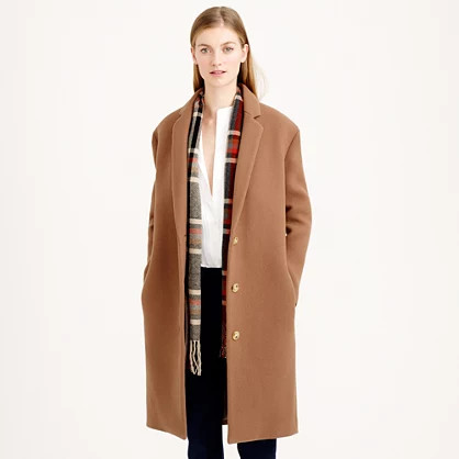 Stadium-cloth topcoat | J.Crew US