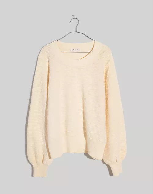 Corbett Balloon-Sleeve Sweater | Madewell