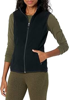 Amazon Essentials Women's Classic-Fit Sleeveless Polar Soft Fleece Vest (Available in Plus Size) | Amazon (US)