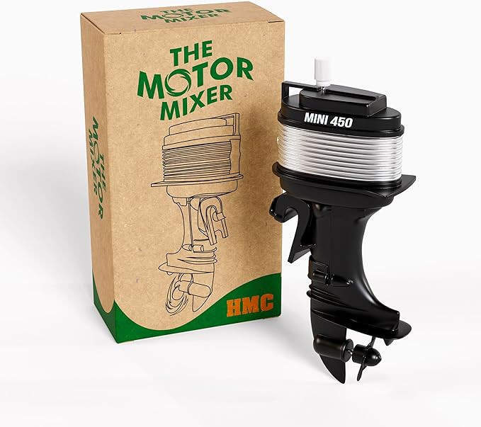 The Motor Mixer by HMC - Novelty Boat Motor Coffee Mixer Wind-Up Outboard Mini Boat Motor Stirrer... | Amazon (US)