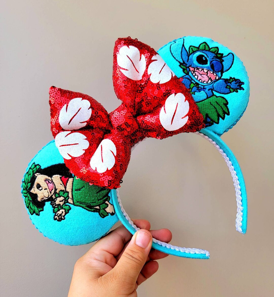 Ohana Embroidery Mouse Ears | Etsy (US)
