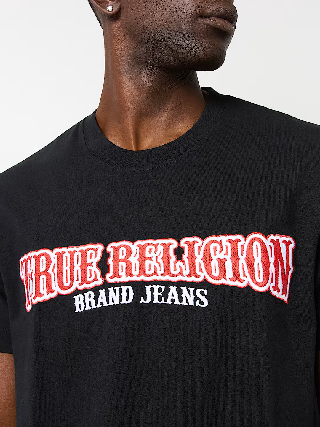 EMBROIDERED TRUE RELIGION TEE | True Religion