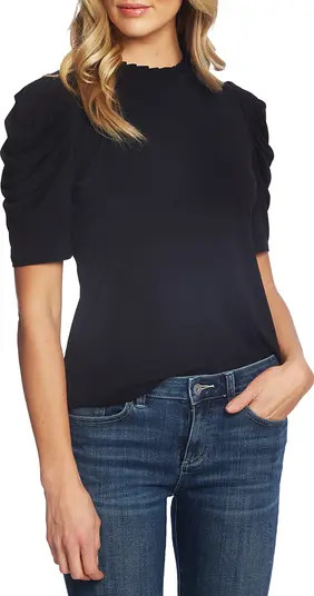 CeCe Puff Sleeve Crepe Top | Nordstrom | Nordstrom