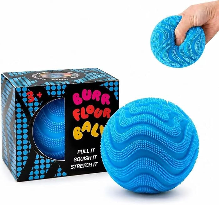 Fuzz Ball Squishy Stress Ball Toy,Slow Rising Memory Foam Fidget Squishy Fuzz Balls Adults Anxiet... | Amazon (US)