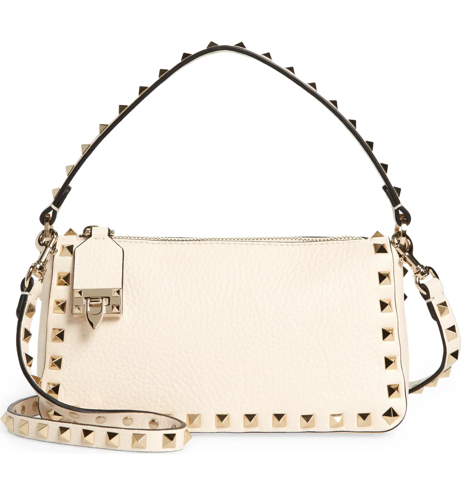 Valentino Garavani Small Rockstud Leather Shoulder Bag | Nordstrom | Nordstrom