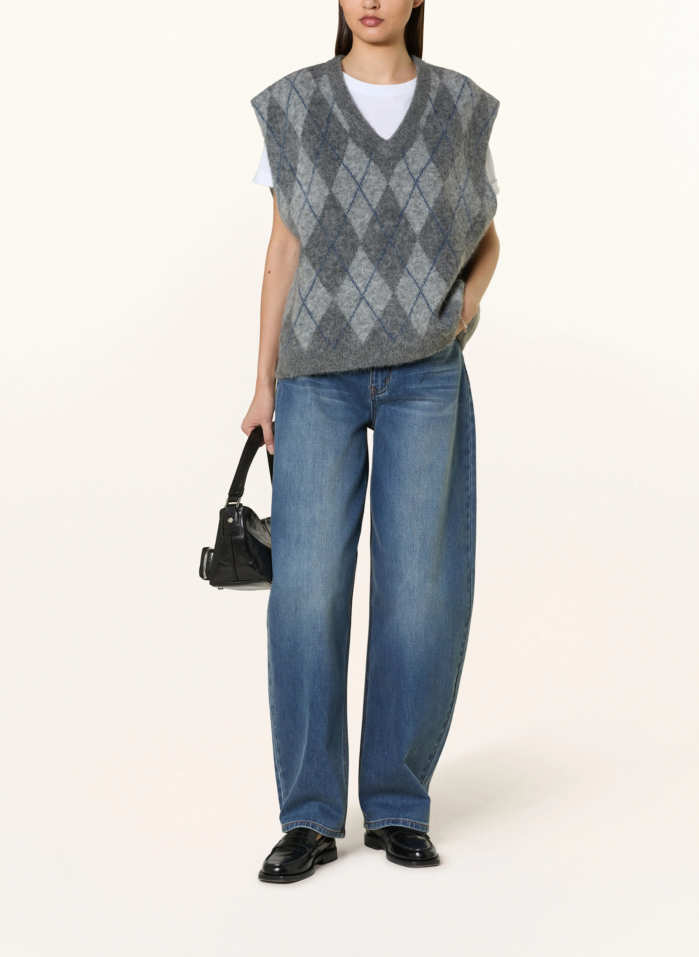 GESTUZ Pullunder GZSASI mit Alpaka in grau/ dunkelgrau/ blau | Breuninger (DACH)