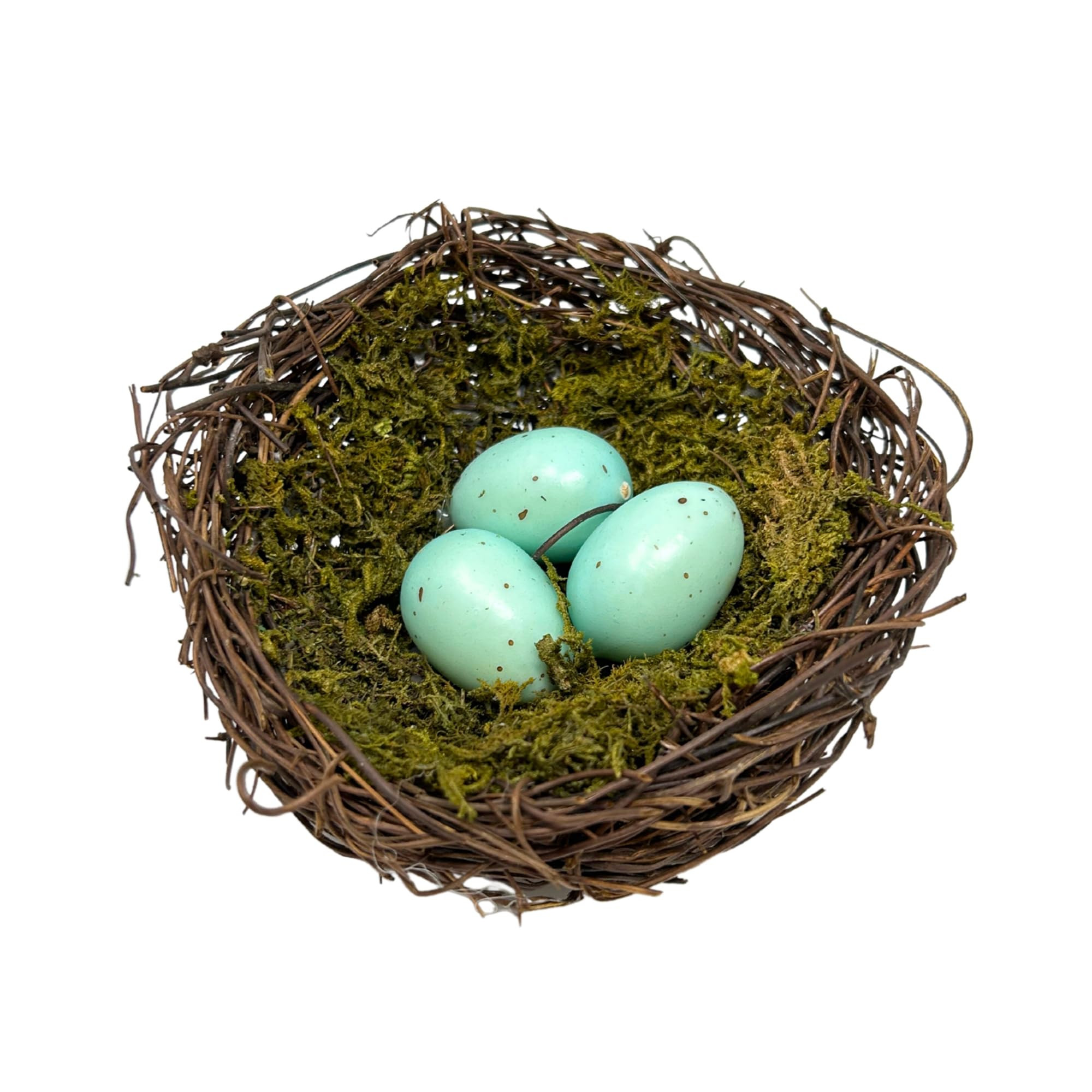 David Christopher's Mossed Bird Nest with Blue Eggs | Amazon (US)
