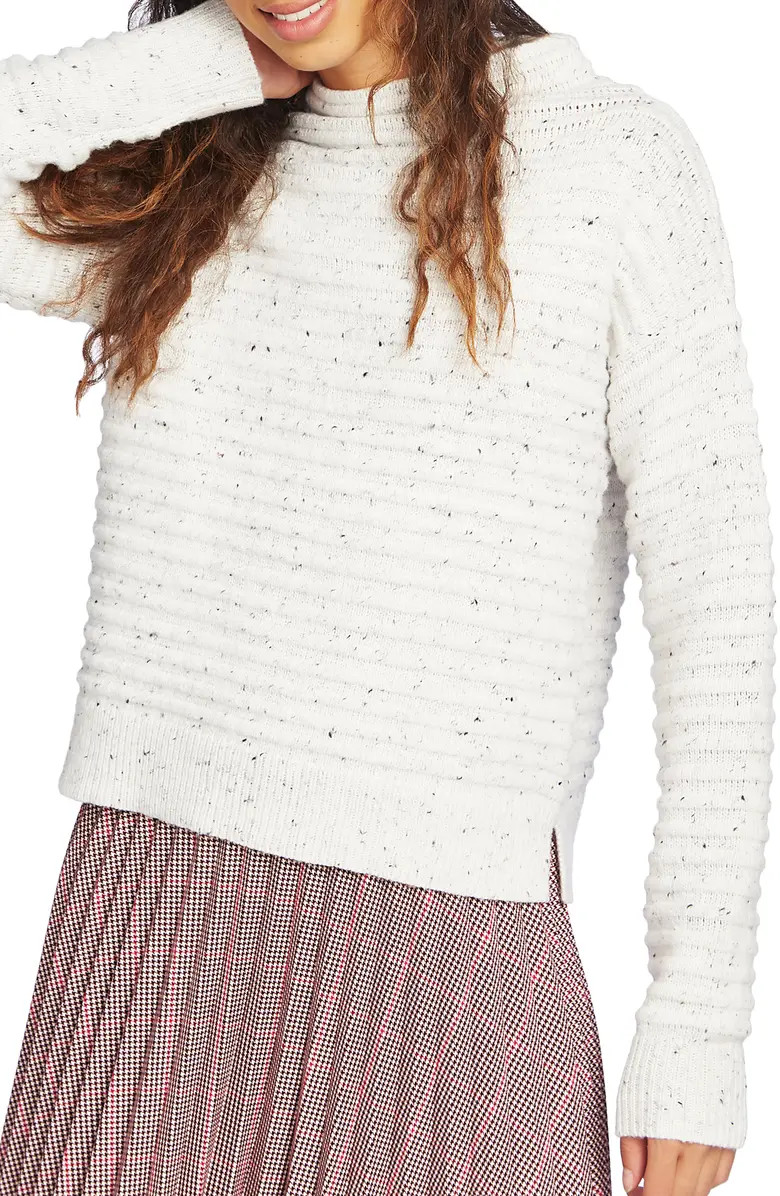 Speckled Ottoman Turtleneck Sweater | Nordstrom