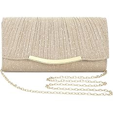 UBAYMAX Evening Bag Clutch Purses for Women Lady Girl Handbags Crossbody Bag Wedding Bag for Prom... | Amazon (US)