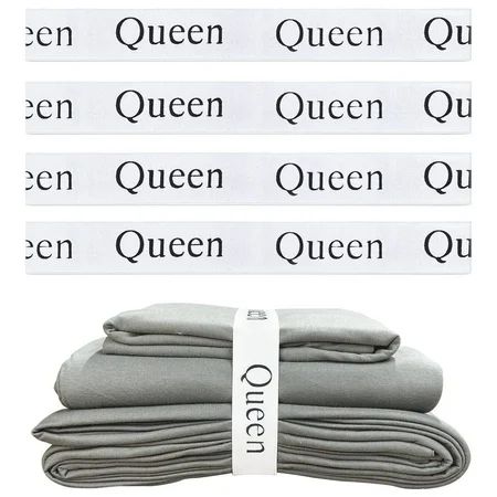 Zyhtgyee Elastic Band Bed Sheet Organizer Bands 4Pcs Elastic Bands for King Queen Full Twin Quilt Blanket Storage Straps | Walmart (US)