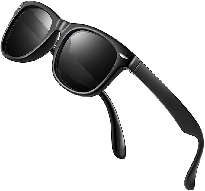 Baby Sunglasses Rubber Kids Polarized Sunglasses - FEIDU Fit Shades Glasses for Boys Girls toddle... | Amazon (US)