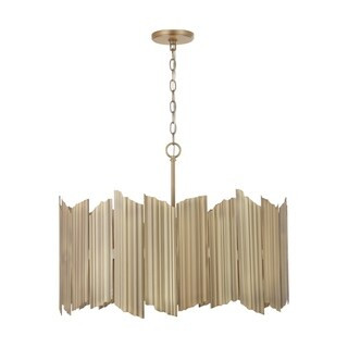 Xavier 4-light Aged Brass Pendant | Bed Bath & Beyond