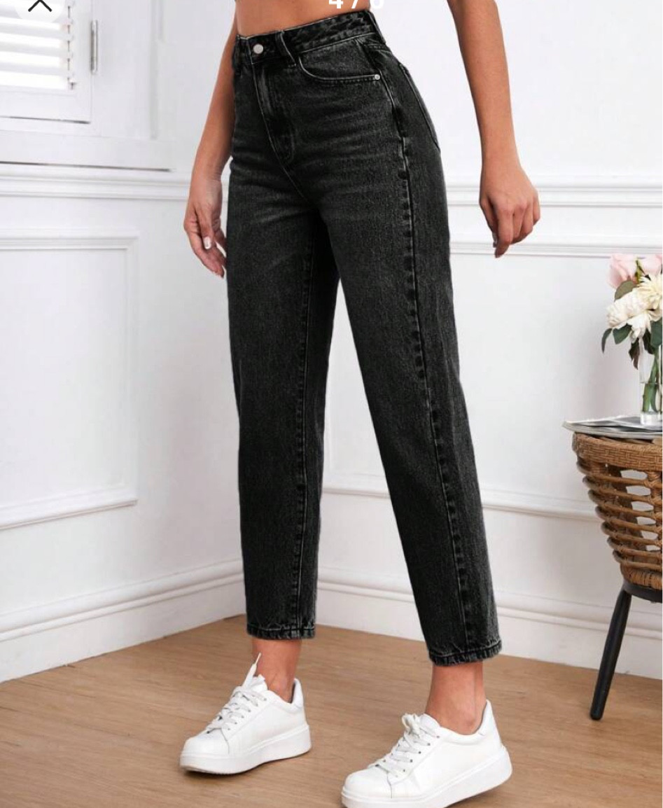 Shein Saturday! Black boyfriend jeans! 