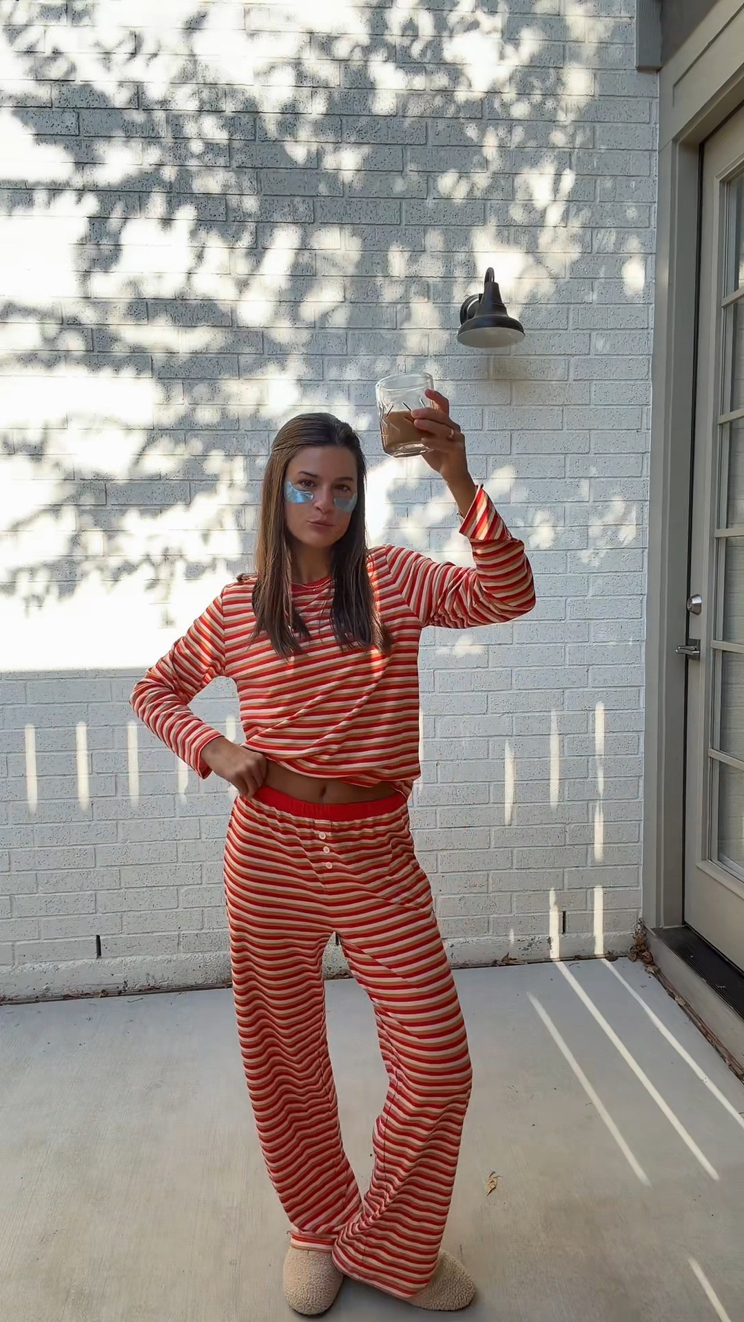 bday in @cozyland @Shopbop  of course!!
🧁💛🧡



#pajamaset #birthday #morninginmylife #loungewearset #pajamasets birthday pajamas, anthro juice glass

#LTKdayinmylife #LTKootd #LTKmorningroutine