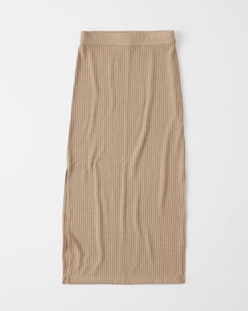 Knit Midi Skirt | Abercrombie & Fitch US & UK