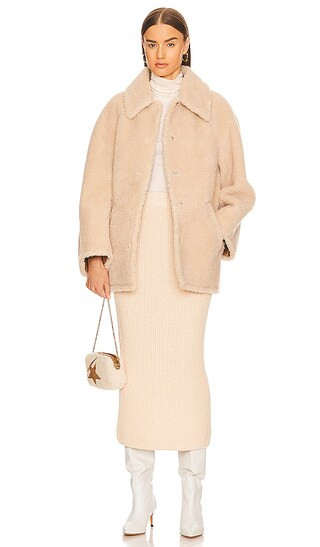 Lincoln Coat in Pecan | Revolve Clothing (Global)