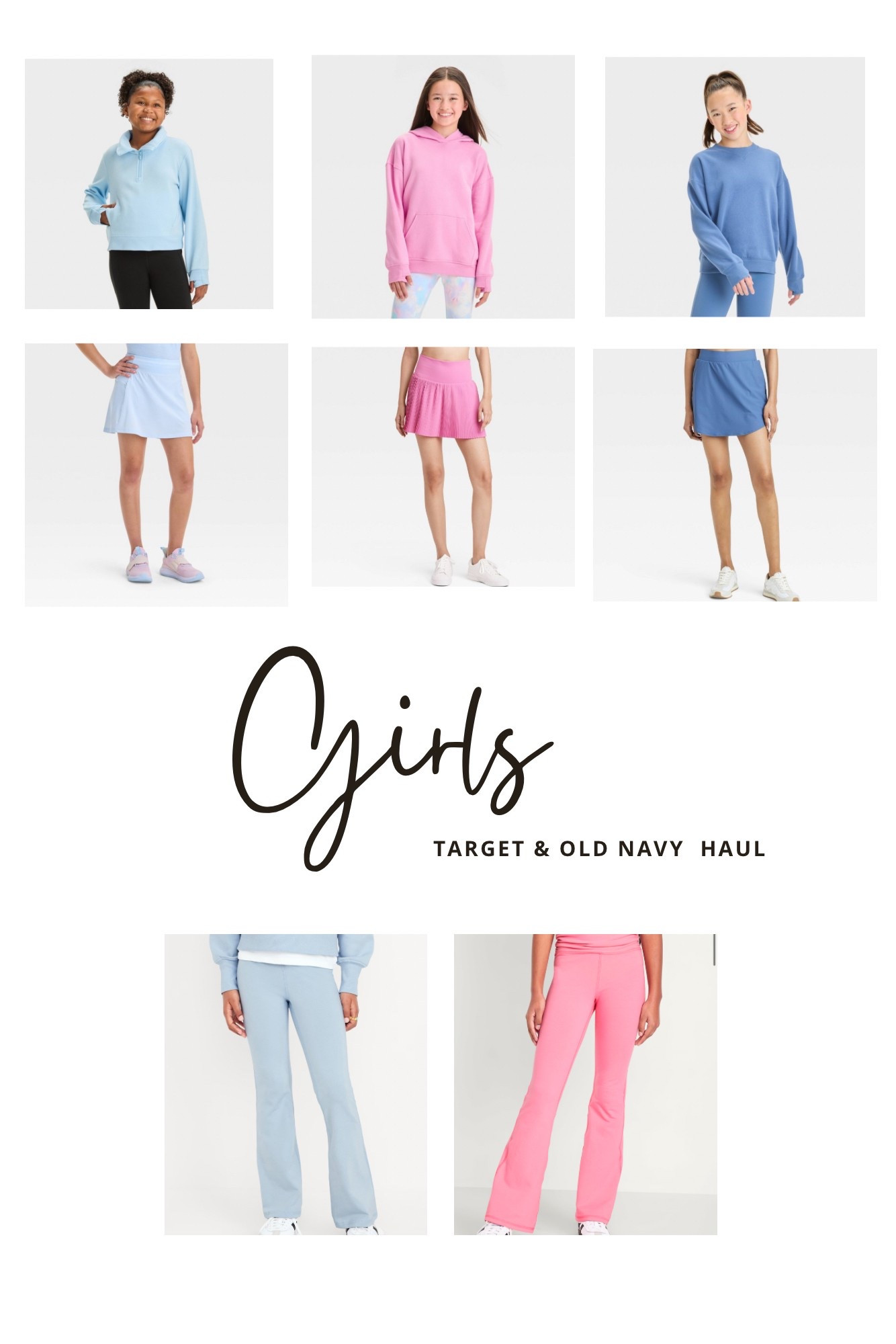 girls athleisure finds