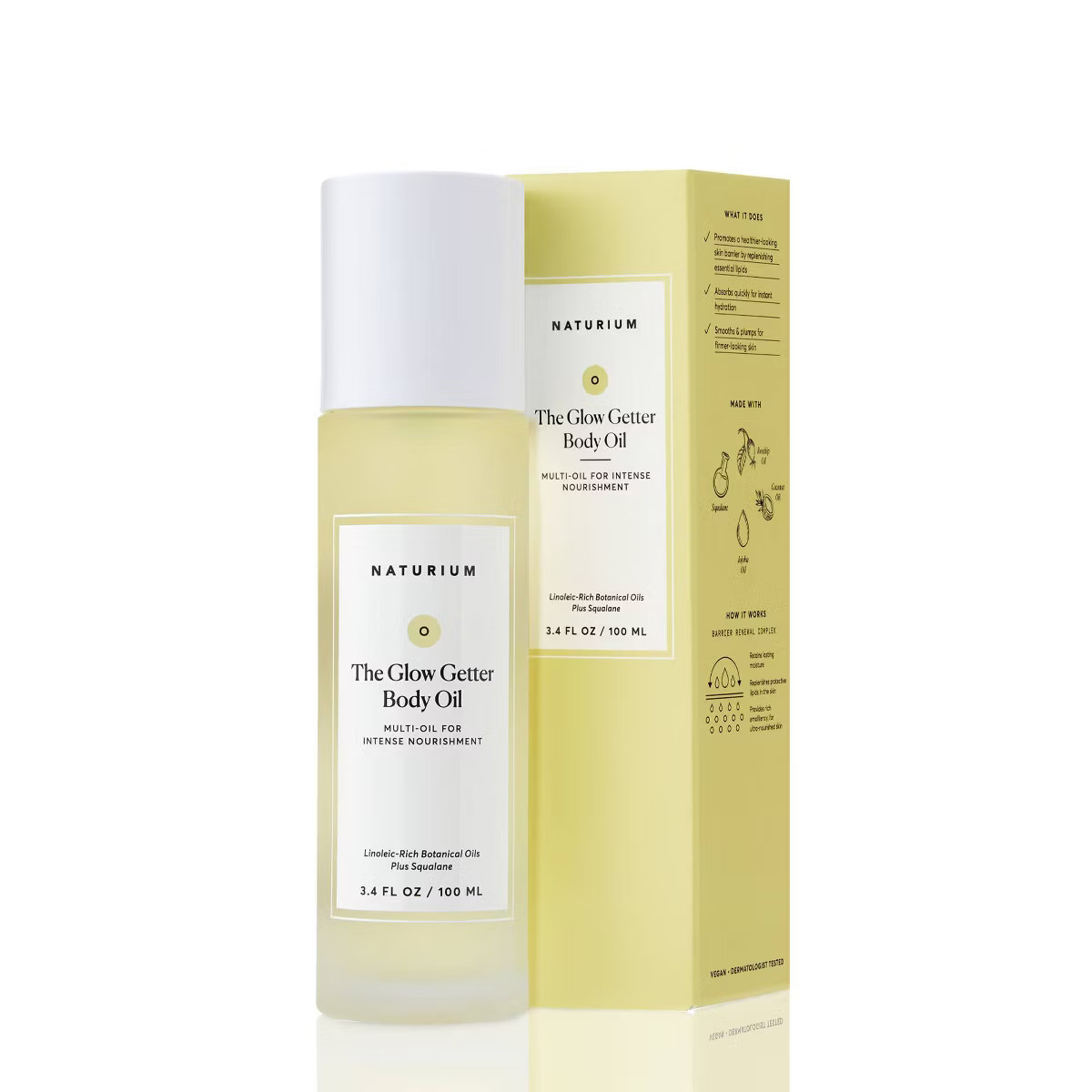 Naturium The Glow Getter Body Oil - 3.4 fl oz | Target