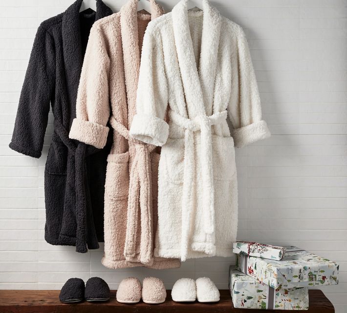 Teddy Bear Robe | Pottery Barn | Pottery Barn (US)