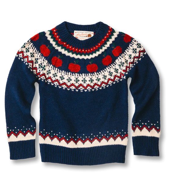 The Apple Fair Isle Kids Sweater | Kiel James Patrick