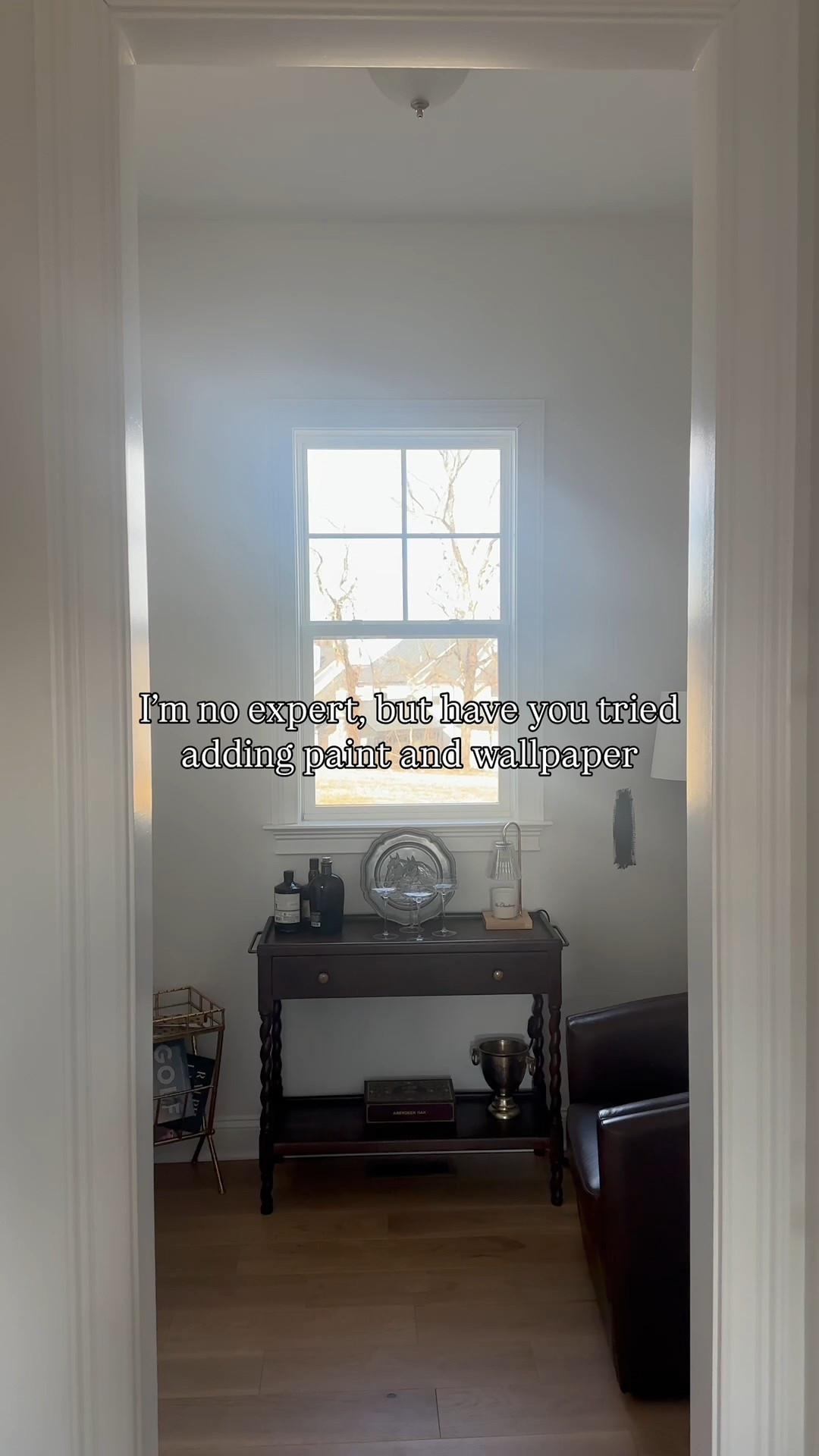 Enter: The Study ✨ My husband finally has his own little space, without a floral in sight! 😅

#LTKHome