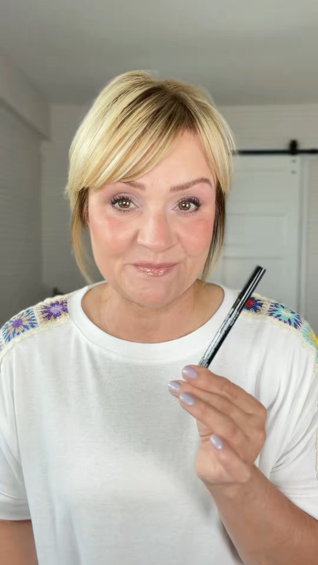 Brow pen for realistic hair like strokes to fill in sparse mature brows. I use the shade Taupe.

#LTKBeauty #LTKOver40
