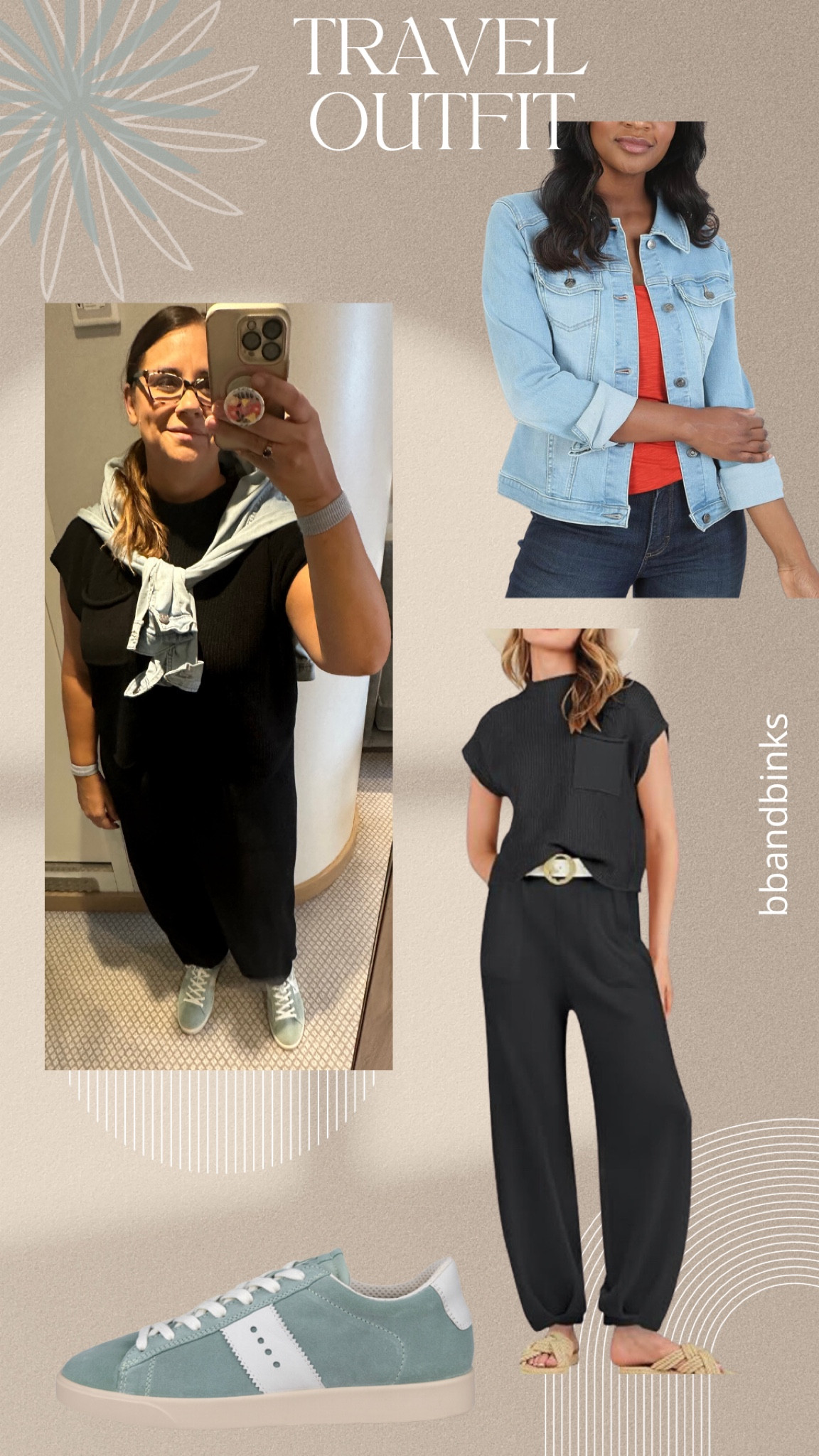 Travel outfit!  Walk the streets of Nice in comfort and style  

#LTKmidsize #LTKover40 #LTKstyletip