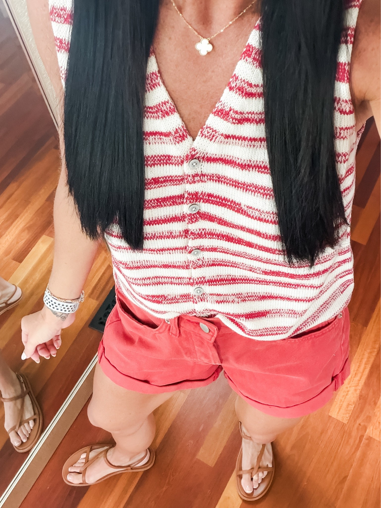 Love this sweater vest and denim shorts!
Small vest
2 shorts
@Target

#LTKootd #LTKmomlife #LTKSeasonal
