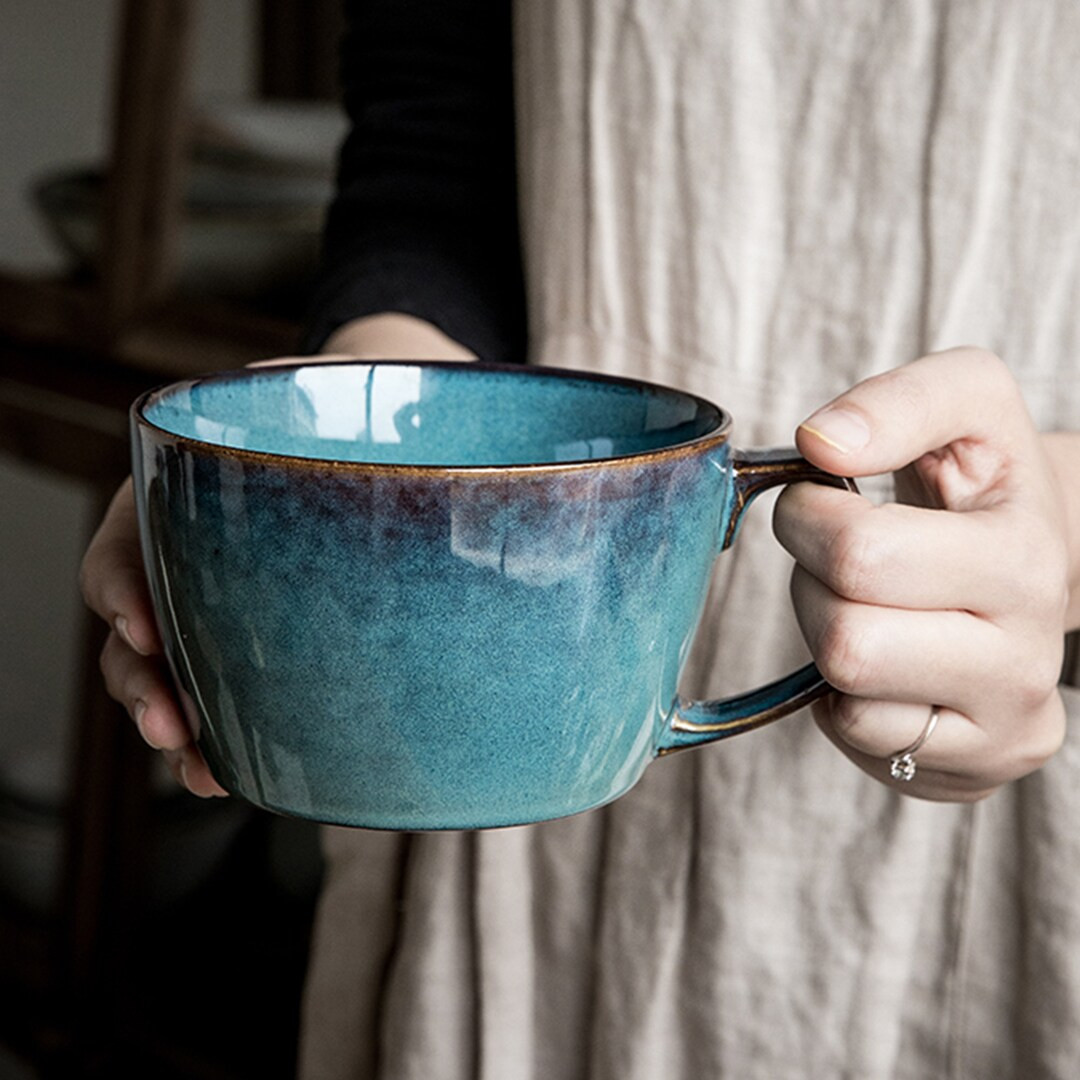 Large Ceramic Breakfast Mug, Large Coffee Mug, 23oz Oat Milk Bowl Household Ceramic Mug For Coffe... | Etsy (CAD)