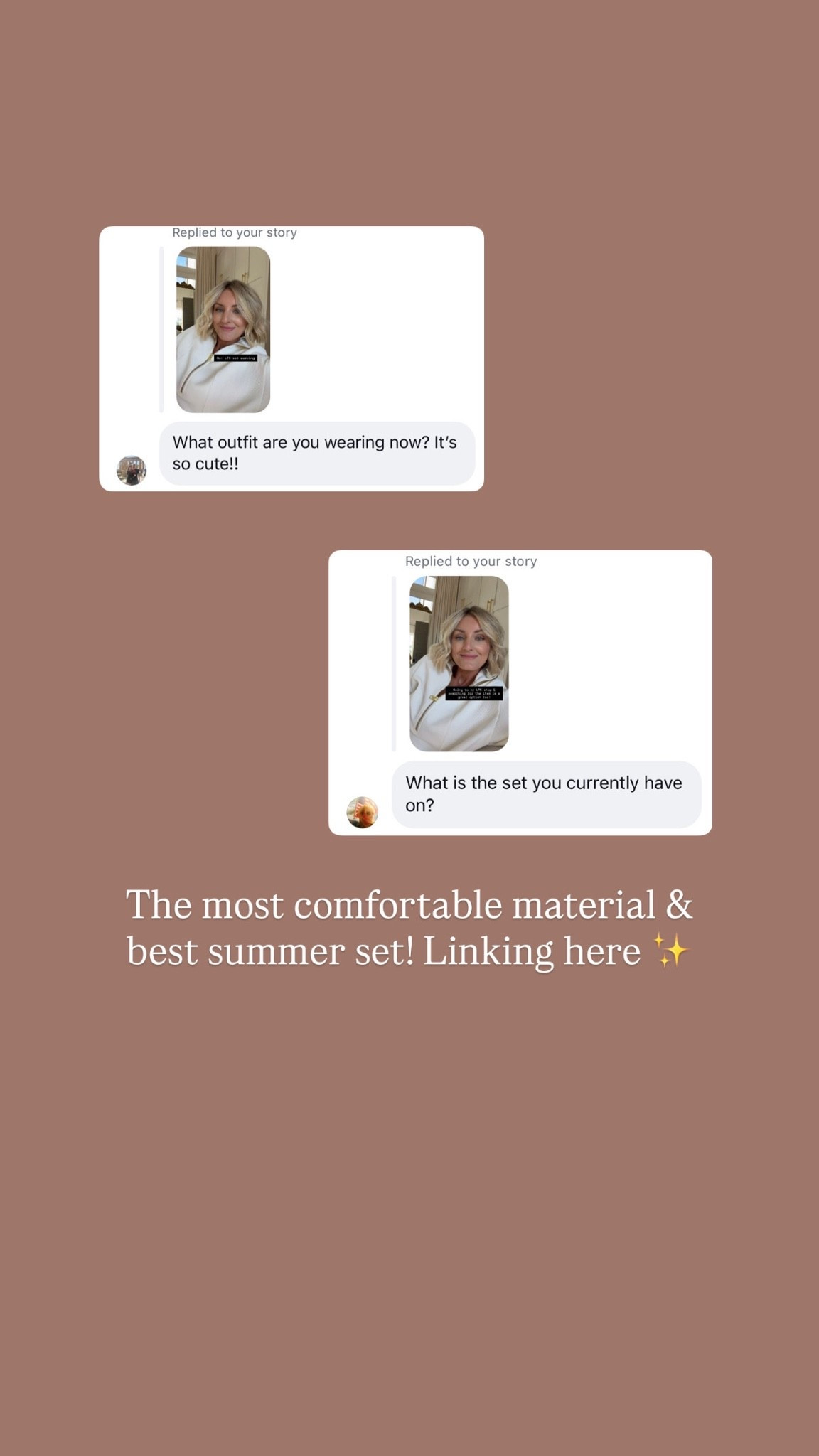 I swear by Varley’s sets! They are the best quality and the gold hardware is so nice as well. I wear a size small in both!

Loverly grey, matching loungewear set, matching sweatshirt quarter zip set, grey casual everyday set

#LTKSeasonal #LTKActive