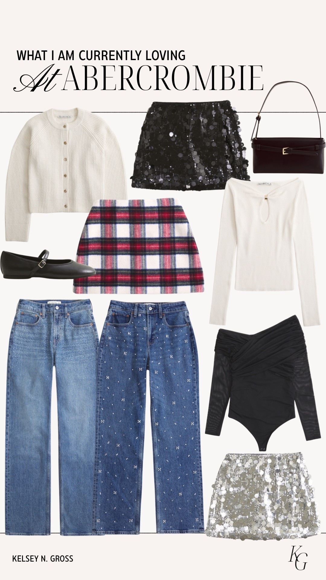 #abercrombiepartner  the @abercrombie cyber week sale is LIVE!! 25%-50% off EVERYTHING + use code: CYBERAF for an additional 15% off (code is stackable!)
I got your holiday wardrobe covered! everything from festive party to comfy cozy outfits! 🤍🎄✨

#LTKHoliday #LTKSaleAlert #LTKCyberWeek