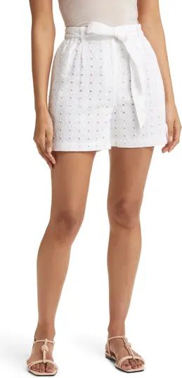 Nordstrom Matching Family Moments Eyelet Tie Waist Shorts | Nordstrom | Nordstrom