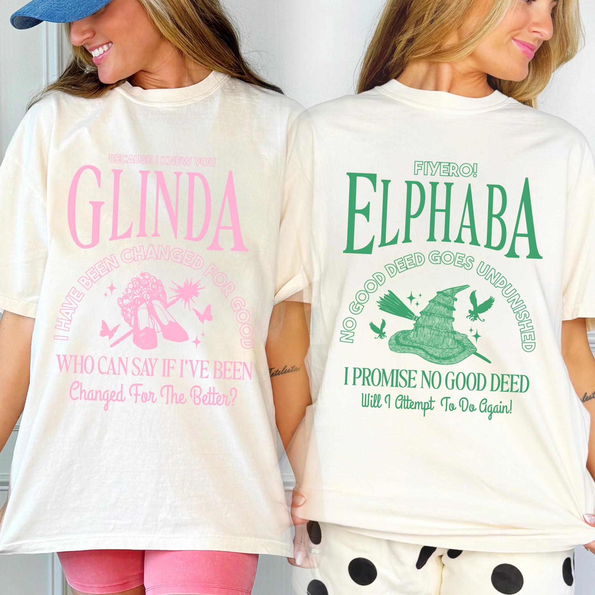 Elphaba OR Glinda Youth & Adult Tee | Poppy & Pine