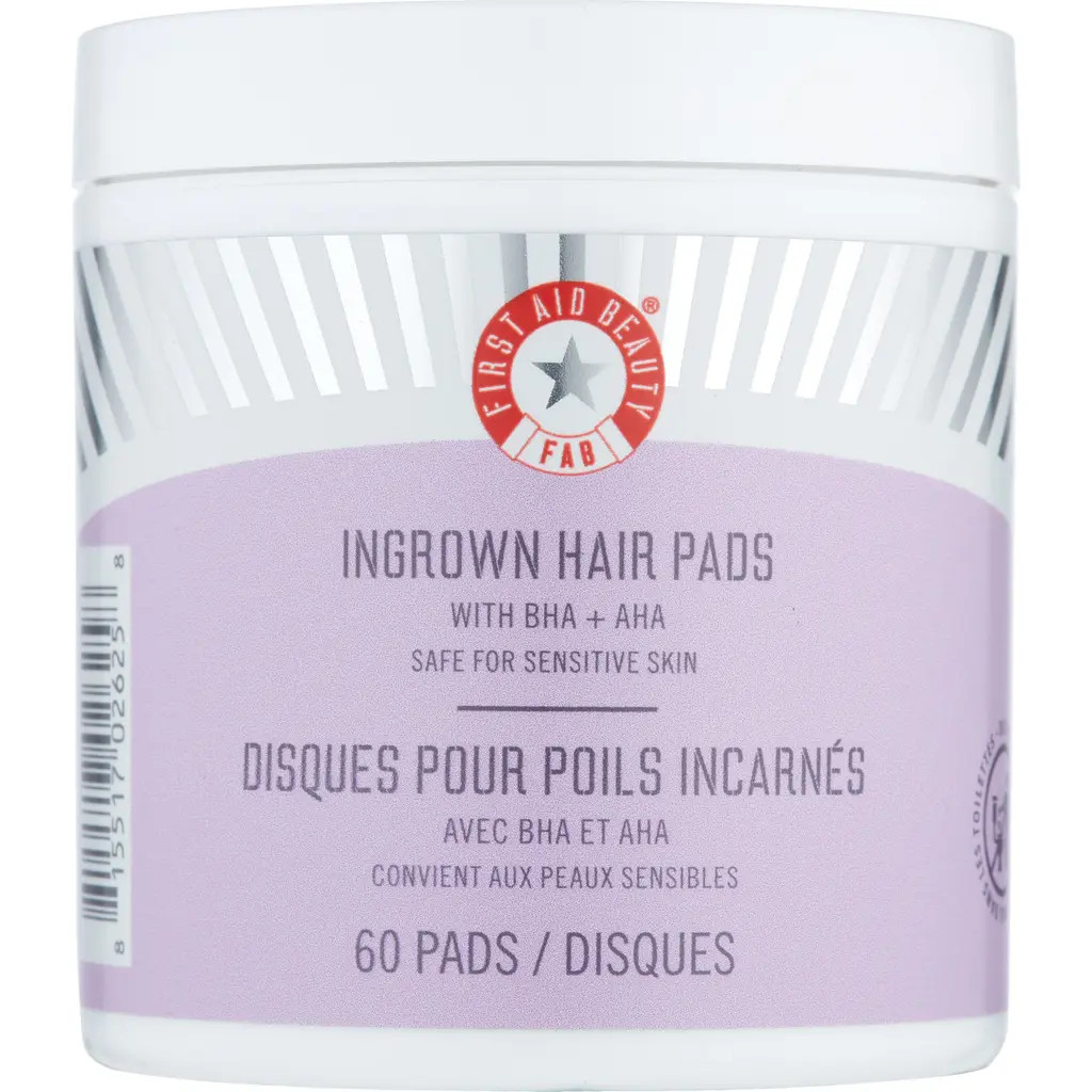 First Aid Beauty Ingrown Hair Pads with BHA & AHA at Nordstrom Rack, Size 60 Count | Nordstrom Rack