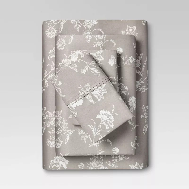 Performance Sheet Set (Full) Khaki 400 Thread Count - Threshold™ | Target