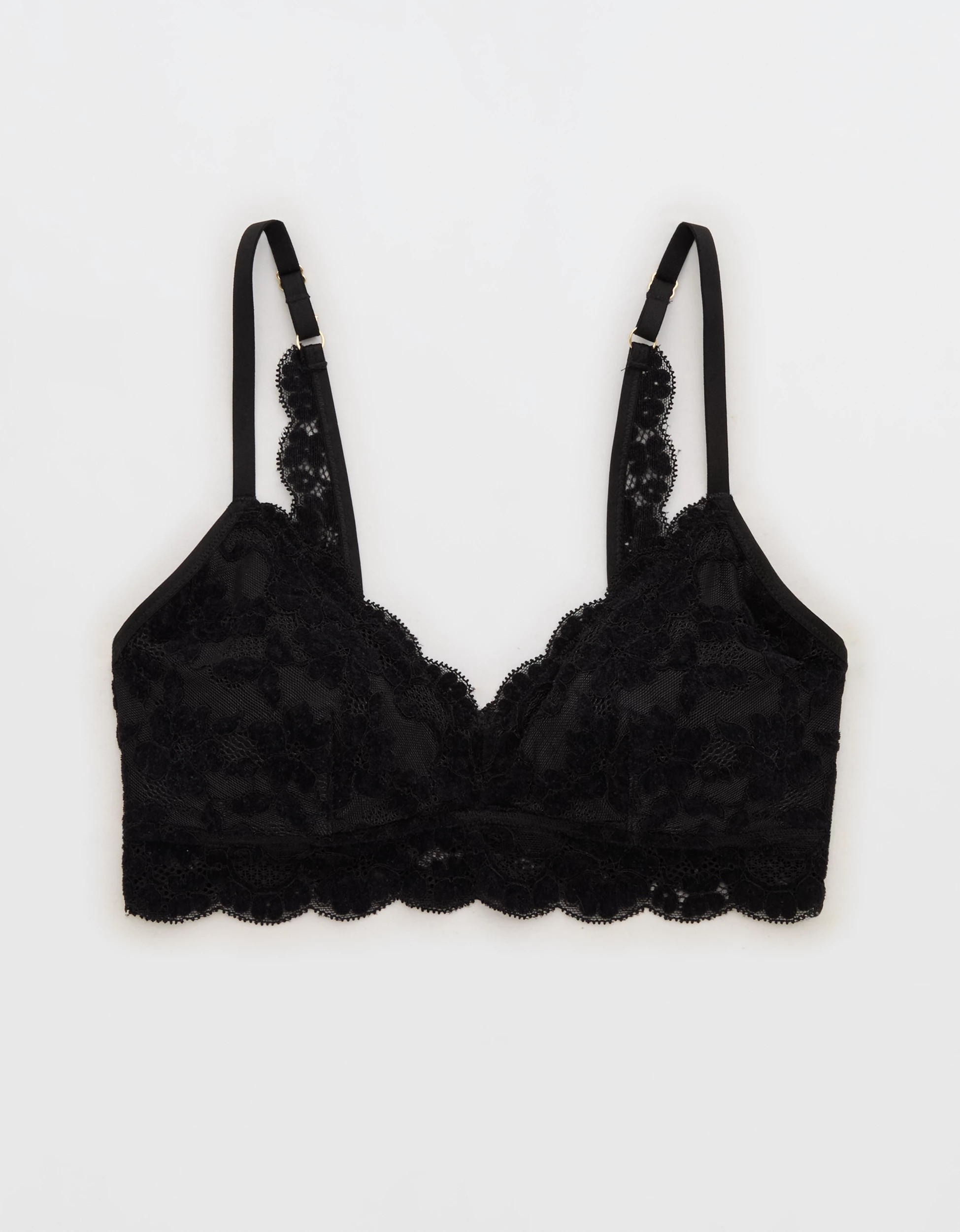 Show Off Chenille Lace Push Up Bralette | Aerie