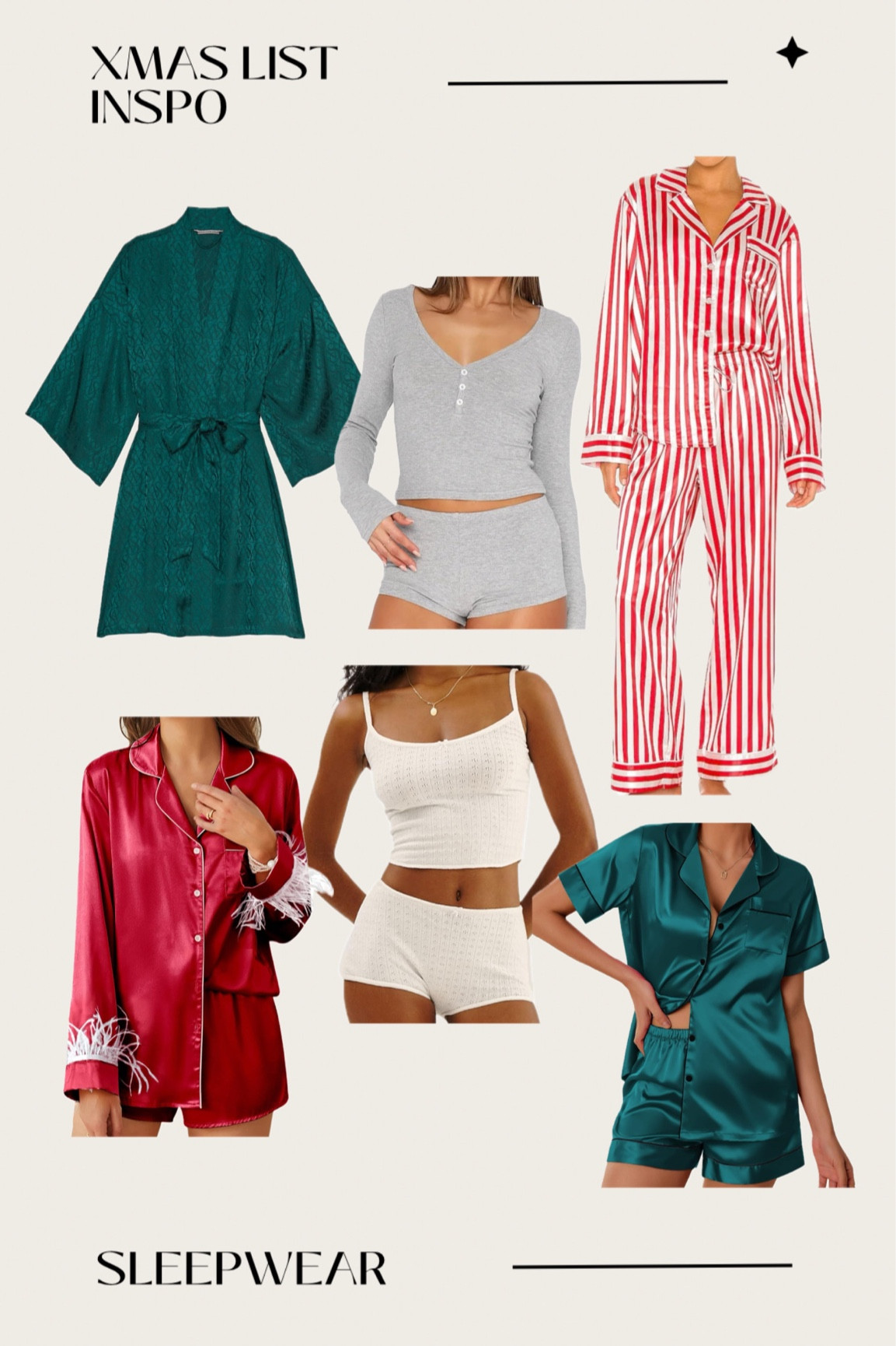 Christmas list inspo: Sleepwear 🎅🏽💌📮

#LTKGiftGuide #LTKSeasonal #LTKHoliday