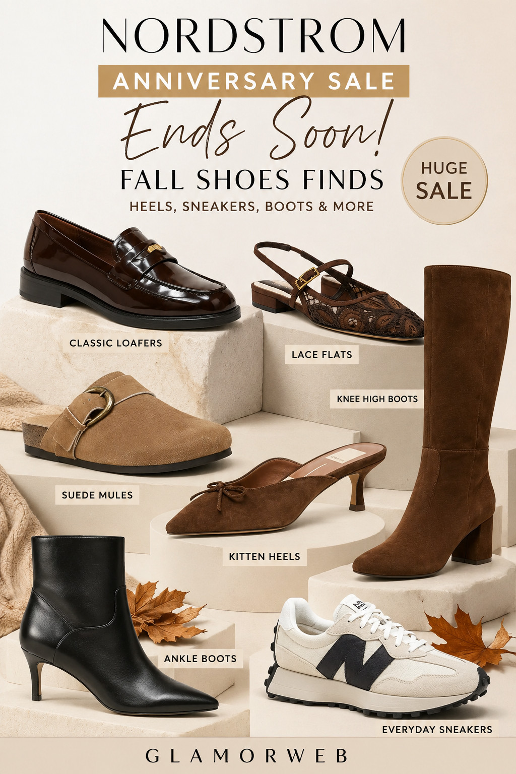🚨 Nordstrom Anniversary Sale is ENDING SOON and these fall shoe finds are TOO good to miss 🍂👠✨

If you’ve been waiting… this is your sign. The most wanted fall staples are finally on major markdown — think chic heels for nights out, everyday sneakers you’ll live in, and the dreamiest boots for that effortless fall vibe 🤎🍁 From classic neutrals to statement styles, everything is giving cozy, luxe, and so wearable.

Trust me, these are the pairs you’ll be reaching for all season long — and once this sale is gone… it’s gone 😭🛍️

#nordstromanniversarysale #nordstromsale #fallshoes #fallstyle #fallfashionfinds #bootsseason #ankleboots #kneehighboots #fallboots #sneakerstyle #casualstyle #everydaystyle #falloutfits #ootdstyle #ltkstyle #ltkfinds #ltkunder100 #ltkshoes #salealert #fashiondeals #trendingnow #usastyle #cozystyle #neutralstyle #wardrobeessentials #fallmusthaves #styleinspo #amazonfindsstyle #luxelookforless #shoppingaddict 

 #LTKSeasonal #LTKU #LTKSaleAlert