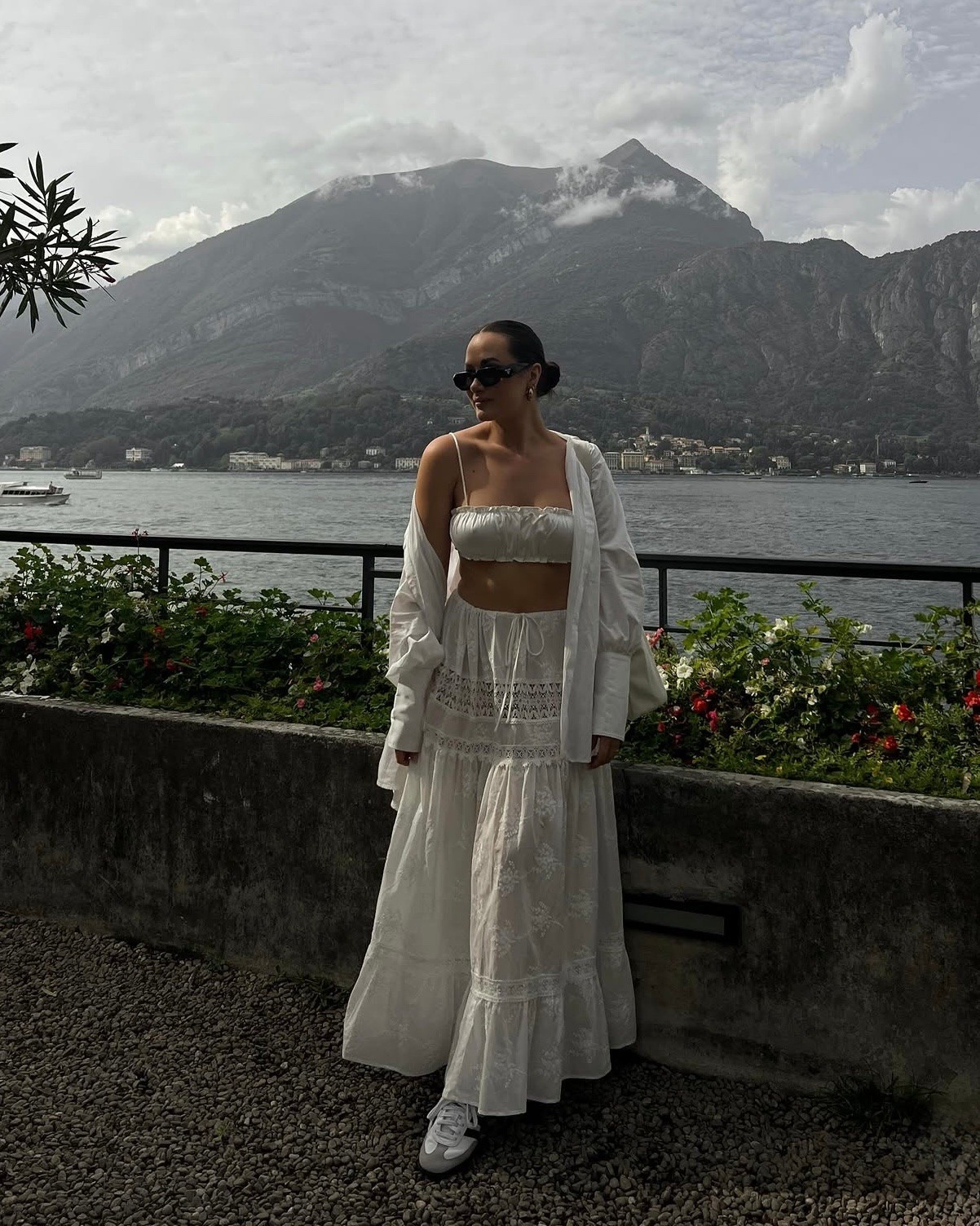 Casual summer maxi skirt outfit styled with a white button down and my adidas sambas - perfect for a European summer!

#LTKootd #LTKSeasonal