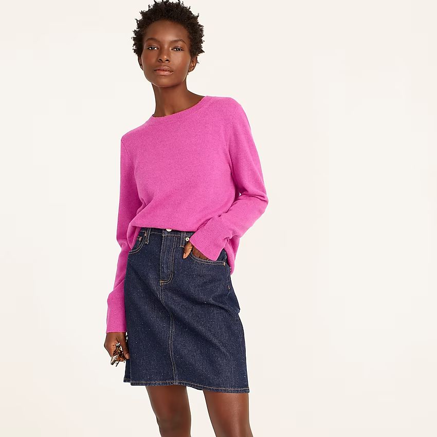 Cashmere classic-fit crewneck sweater | J.Crew US