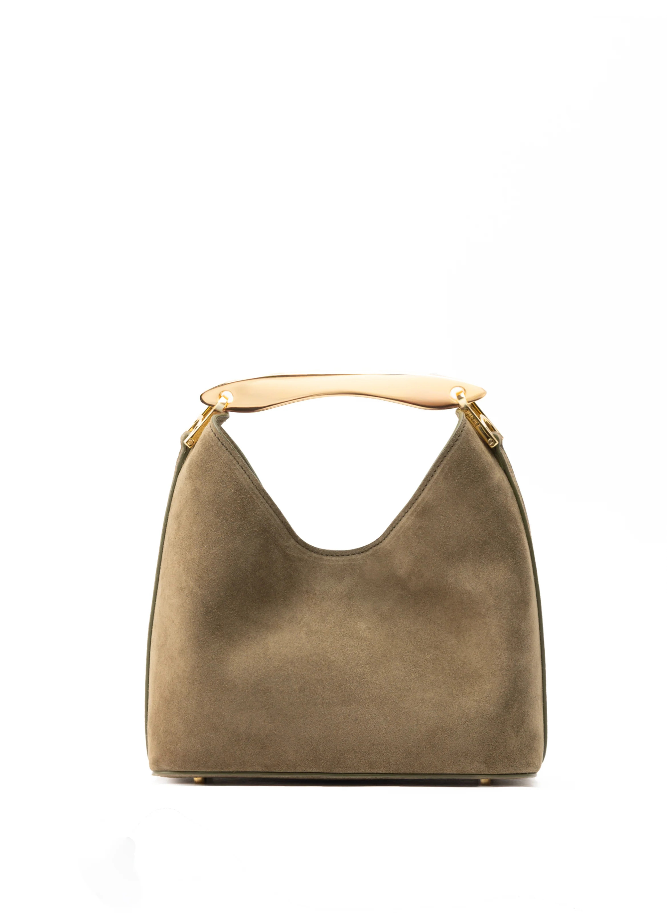 Small Boomerang Suede Truffle - Handbags for Women - Elleme | Elleme