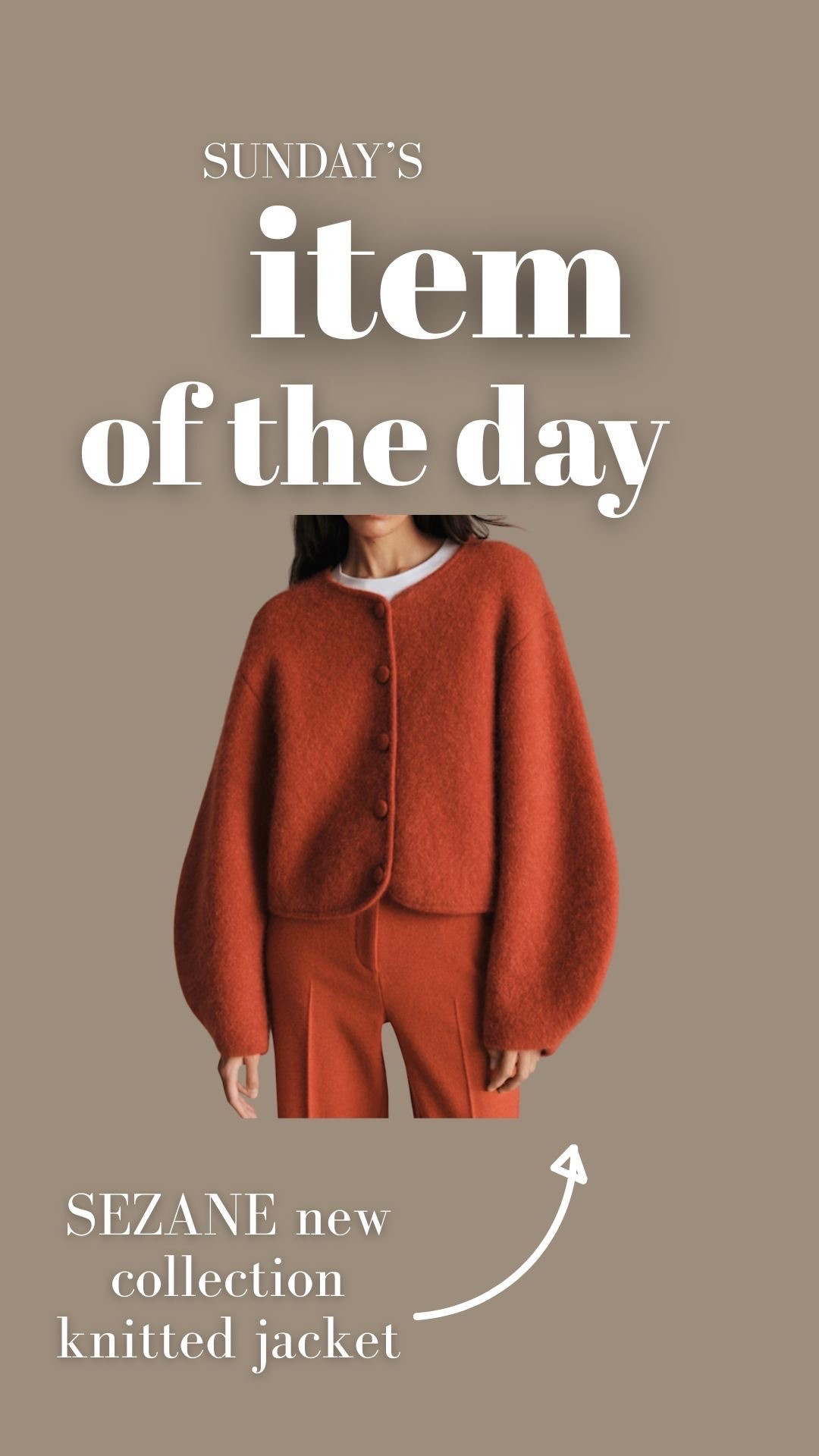 Sezane new AW collection has dropped. This knitted jacket is a must have

#LTKautumn #LTKuk
