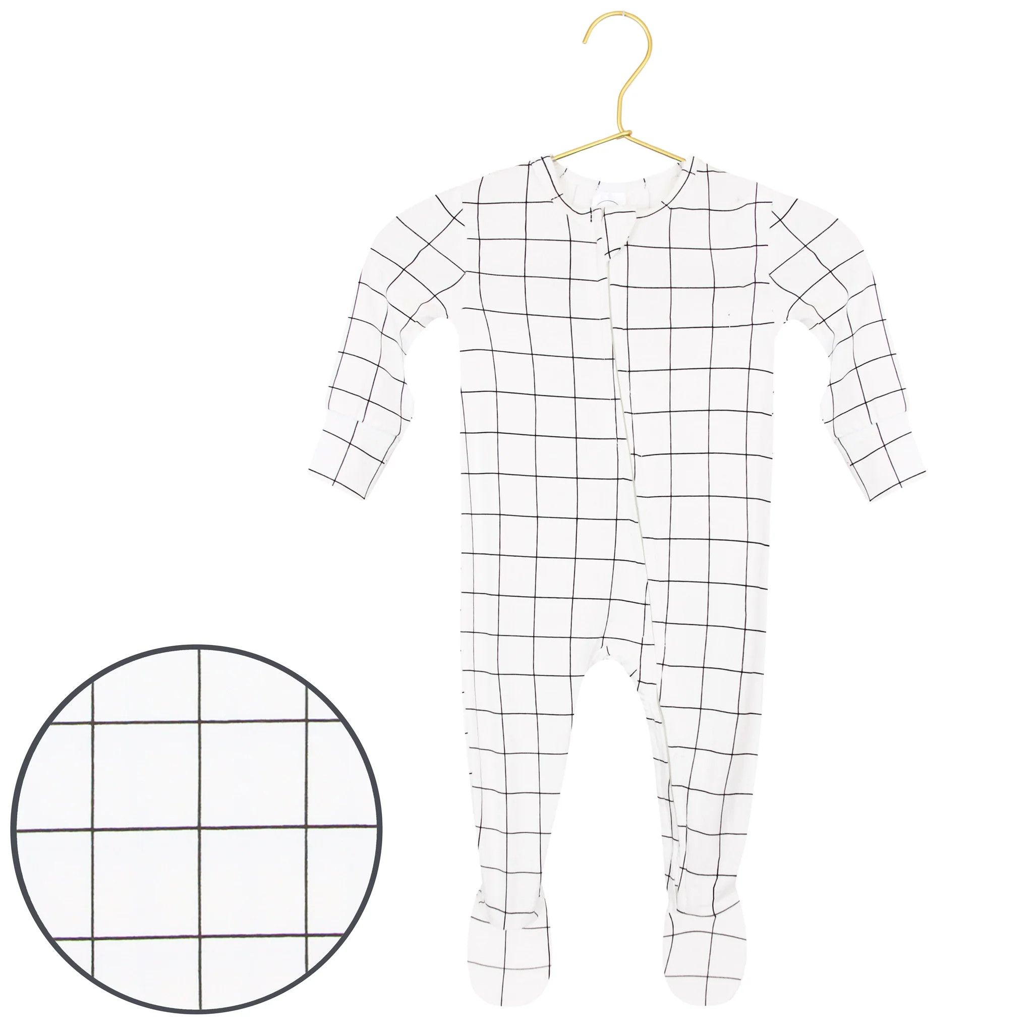 Maxwell Zipper Footies | Lou Lou & Company