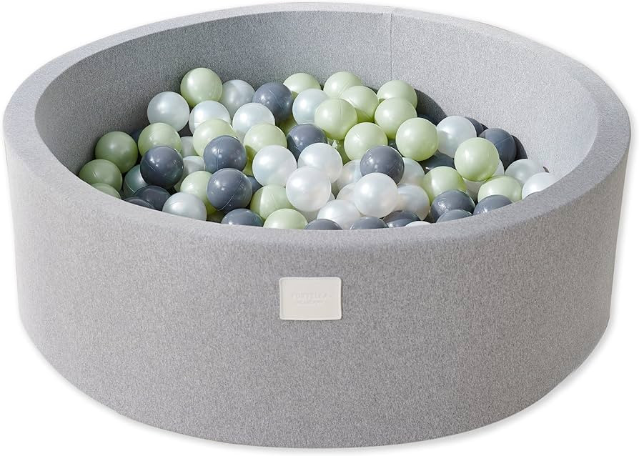 Fortella Foam Ball Pit w/ 200 Balls Included 2.75 in, Round Ball Pit for Toddlers Kids Babies Chi... | Amazon (US)